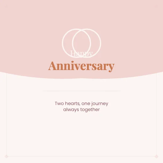✦ Rose Arch — Anniversary greeting card design, personalise with your name