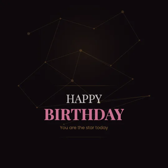 Pastel Joy — Happy Birthday greeting card design, personalise with your name