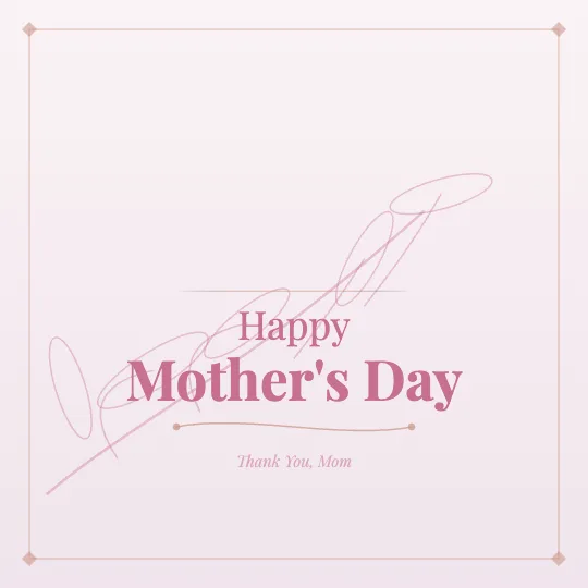 ✦ Carnation Paper — Mother's Day greeting card design, personalise with your name